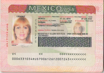 Виза мексика